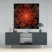 Flower Glass Wall Art | Insigne Art Design.