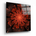 Flower Glass Wall Art | Insigne Art Design.