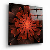 Flower Glass Wall Art | Insigne Art Design.