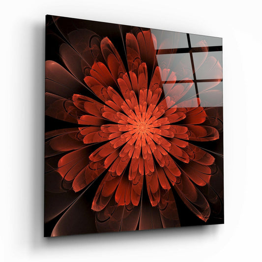 Flower Glass Wall Art | Insigne Art Design.