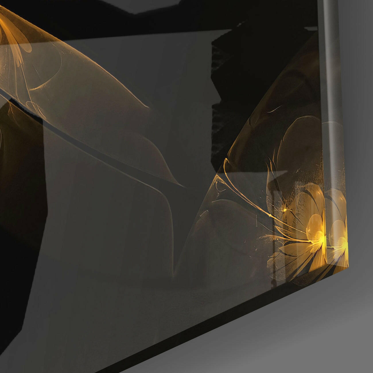 Flower Glass Wall Art | Insigne Art Design.