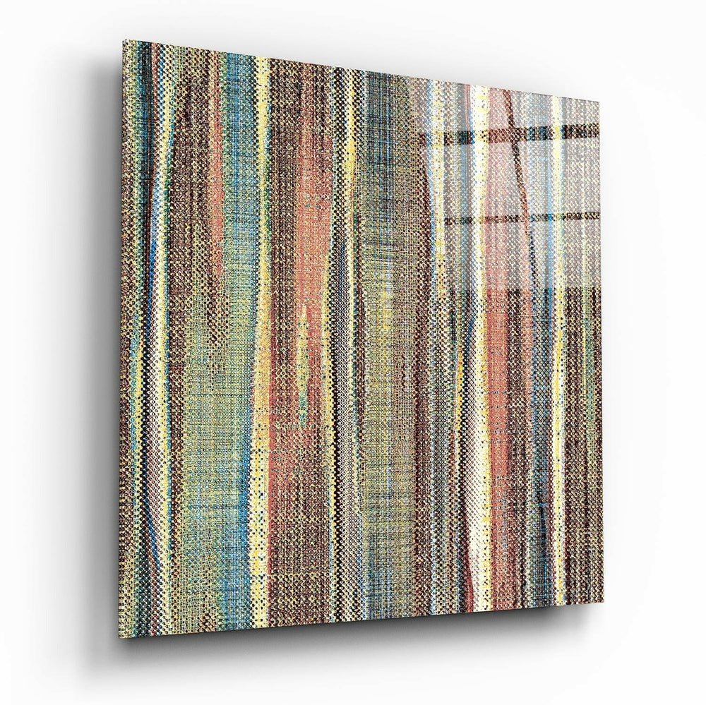 Ethnic Pattern Glass Wall Art | Insigne Art Design.