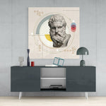 Statue Glass Wall Art | Insigne Art Design.