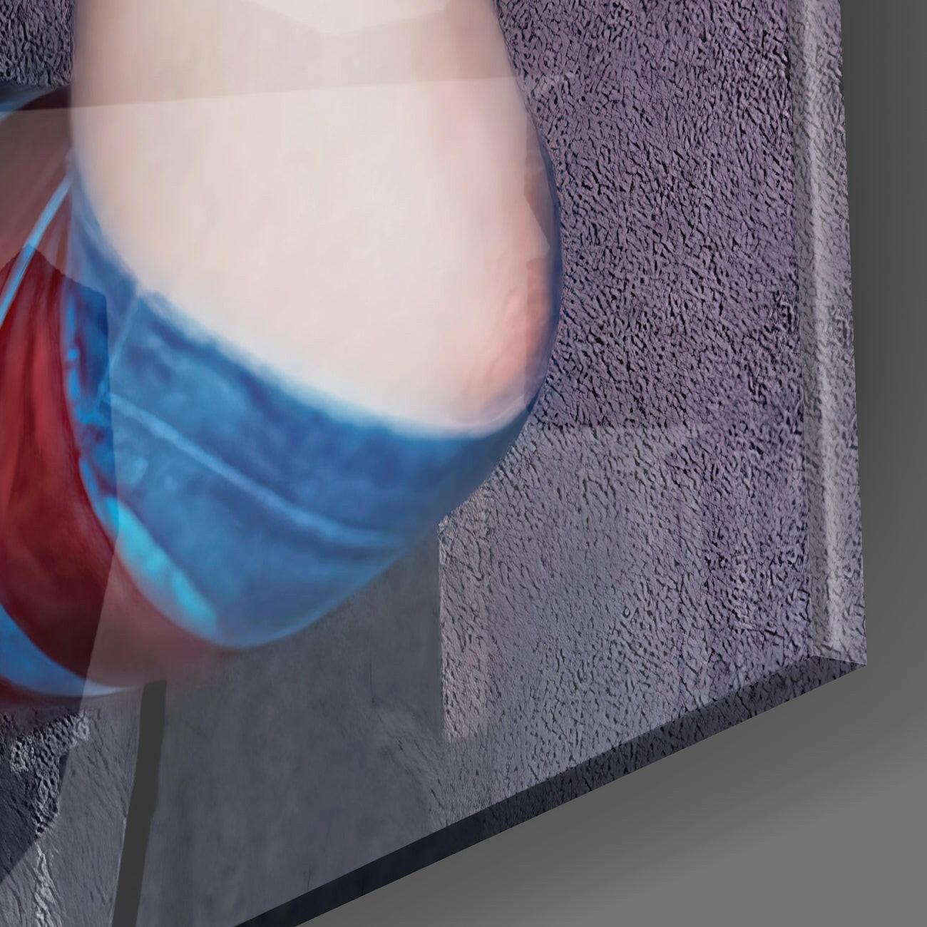 Harley Quinn Glass Wall Art | Insigne Art Design.