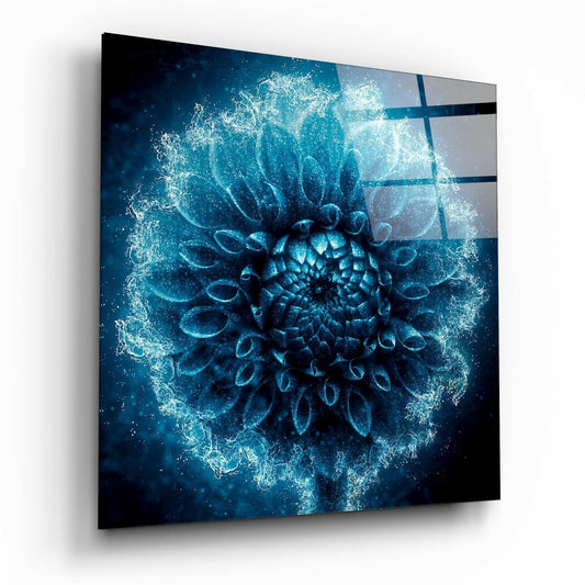 Flower Glass Wall Art | Insigne Art Design.