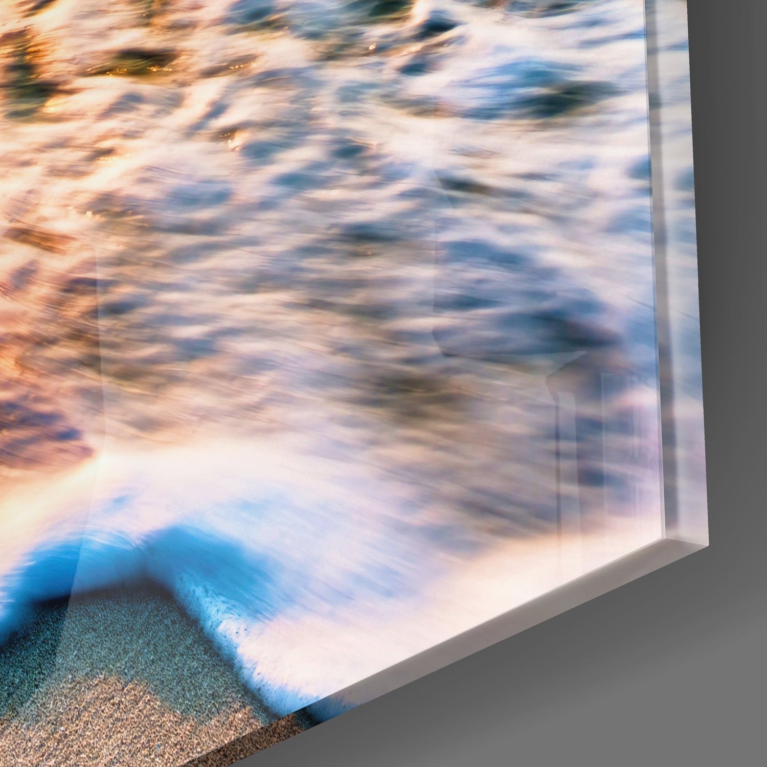 Sunset  Glass Wall Art.