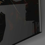 Leopard Glass Wall Art  || Designer Collection | Insigne Art Design.