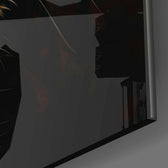 Leopard Glass Wall Art  || Designer Collection | Insigne Art Design.