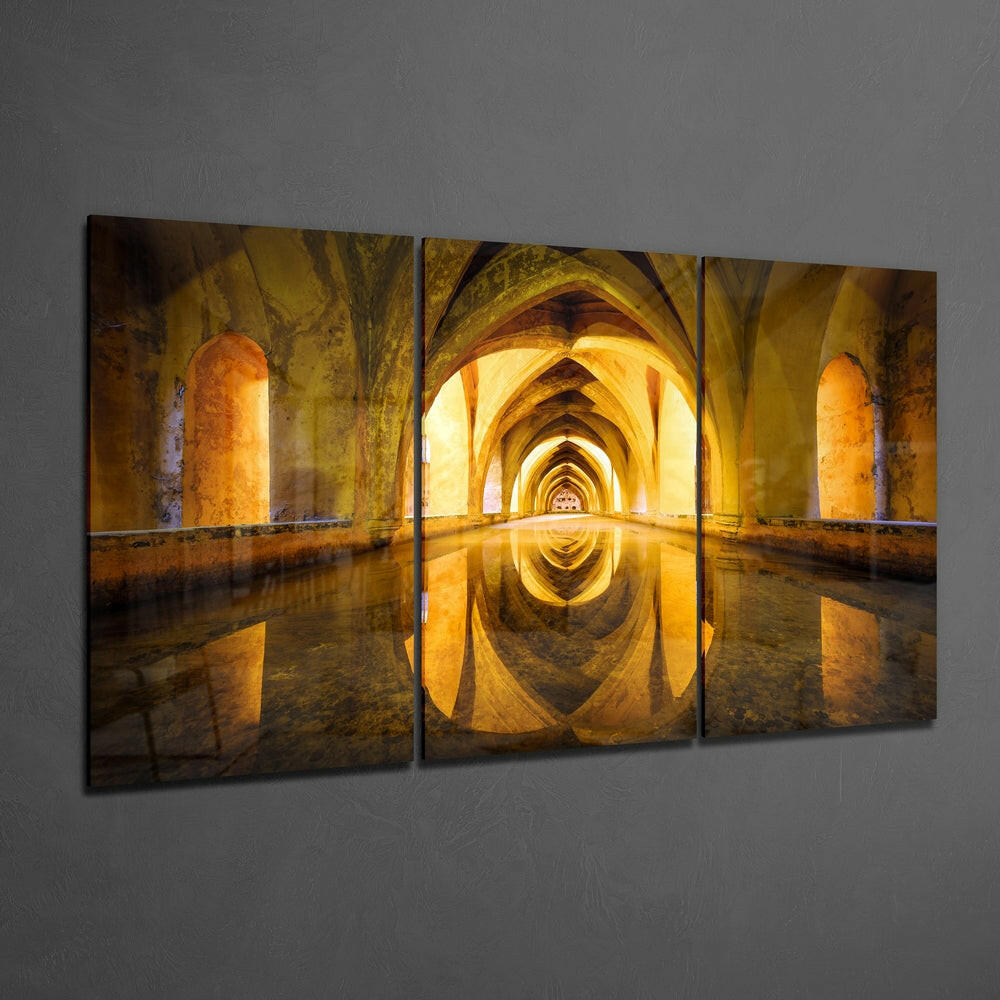 Columns Mega Glass Wall Art.