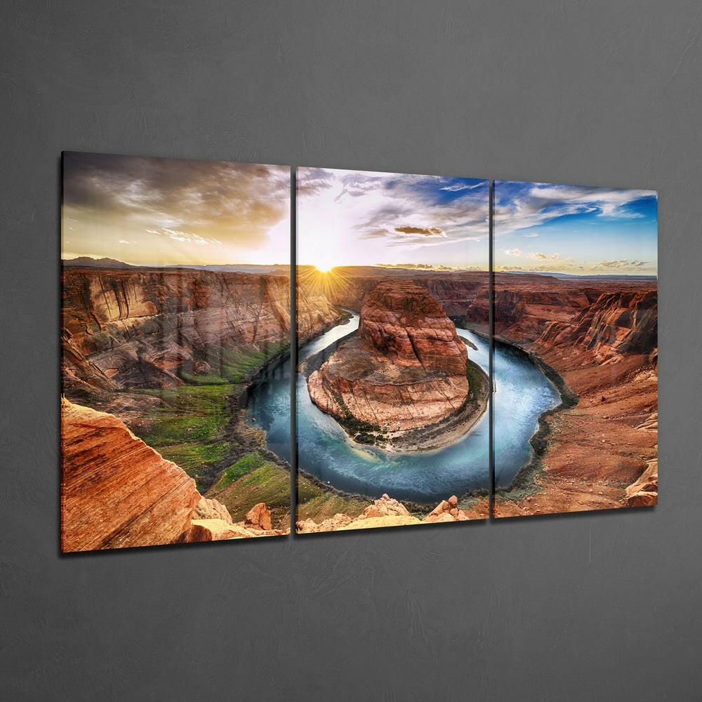 Grand Canyon Mega Glass Wall Art.