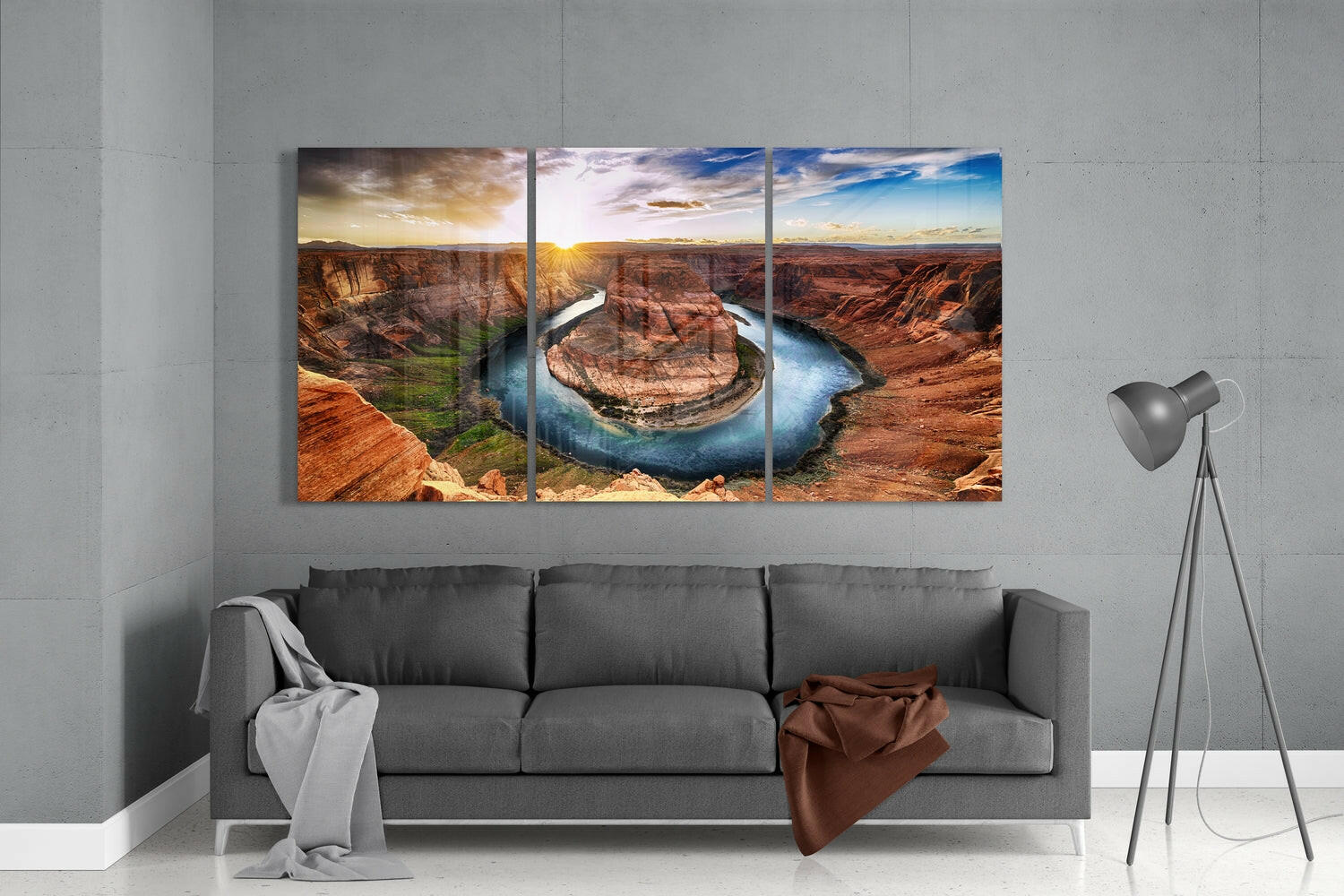 Grand Canyon Mega Glass Wall Art.