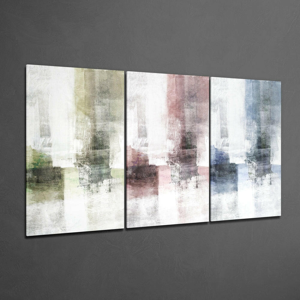 Pastel Colors Mega Glass Wall Art.