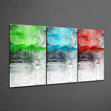 Colors Mega Glass Wall Art | Insigne Art Design