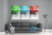 Colors Mega Glass Wall Art.