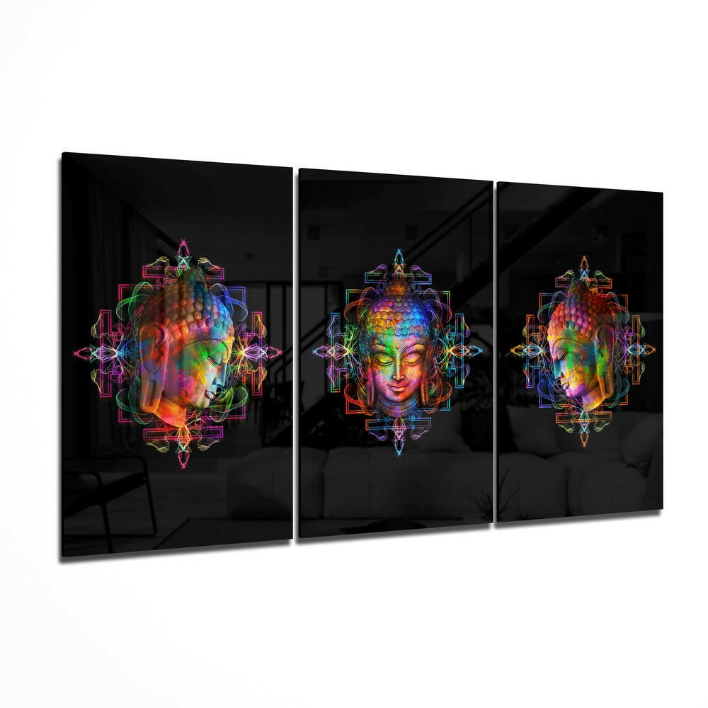 Buddha Mega Glass Wall Art.