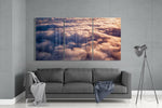 Mega Glass Wall Art Above The Clouds.