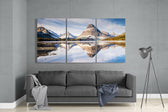 Mountains Mega Glass Wall Art.