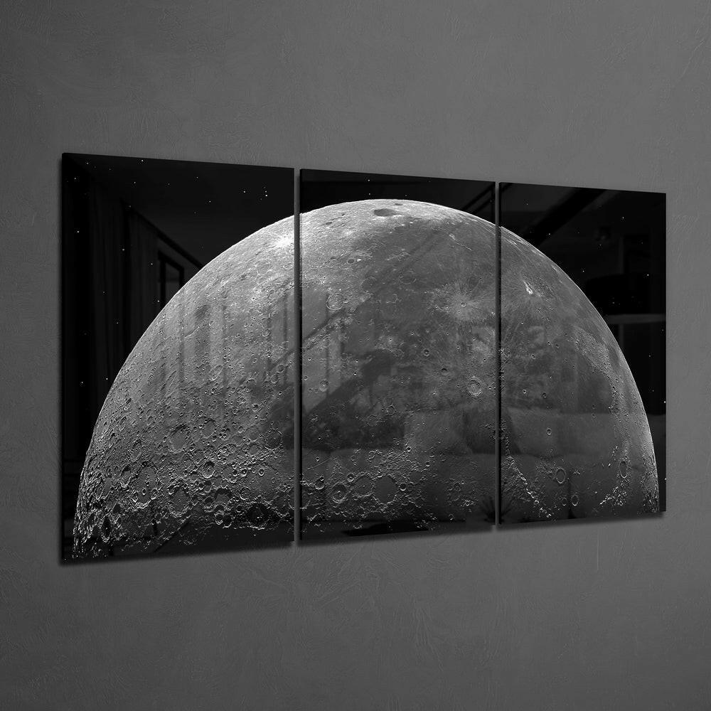 Dark Side of the Moon Mega Glass Wall Art.
