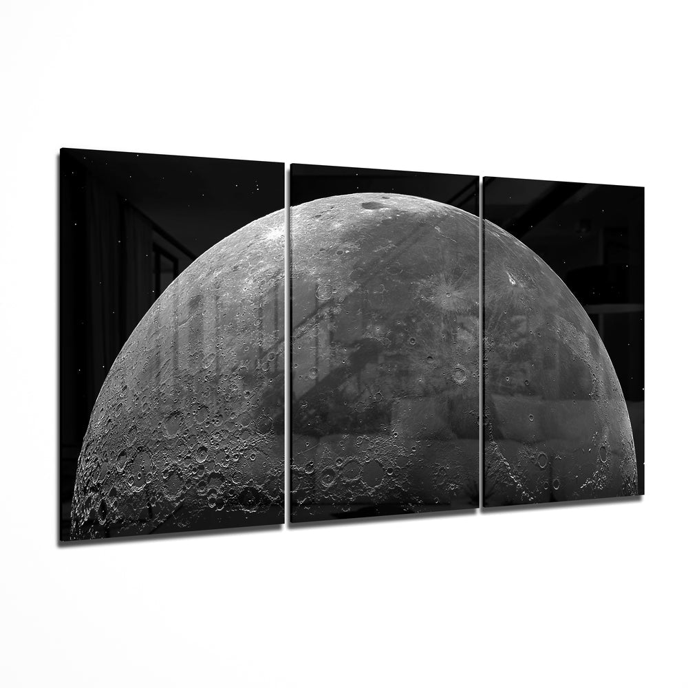 Dark Side of the Moon Mega Glass Wall Art | Insigne Art Design