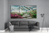 Path Road Mega Glass Wall Art | Insigne Art Design