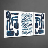 Scandinavian Lines Mega Glass Wall Art.