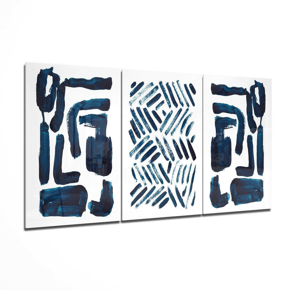 Scandinavian Lines Mega Glass Wall Art.