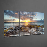 Sunset Mega Glass Wall Art | Insigne Art Design