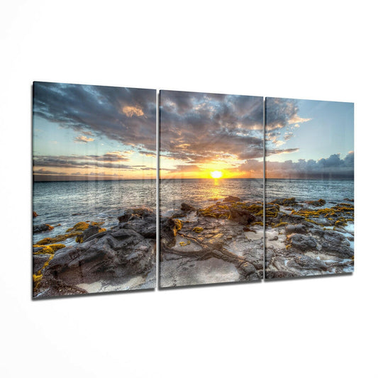 Sunset Mega Glass Wall Art.