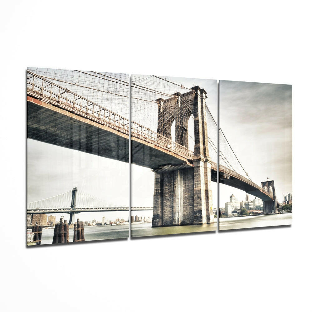 New York Mega Glass Wall Art