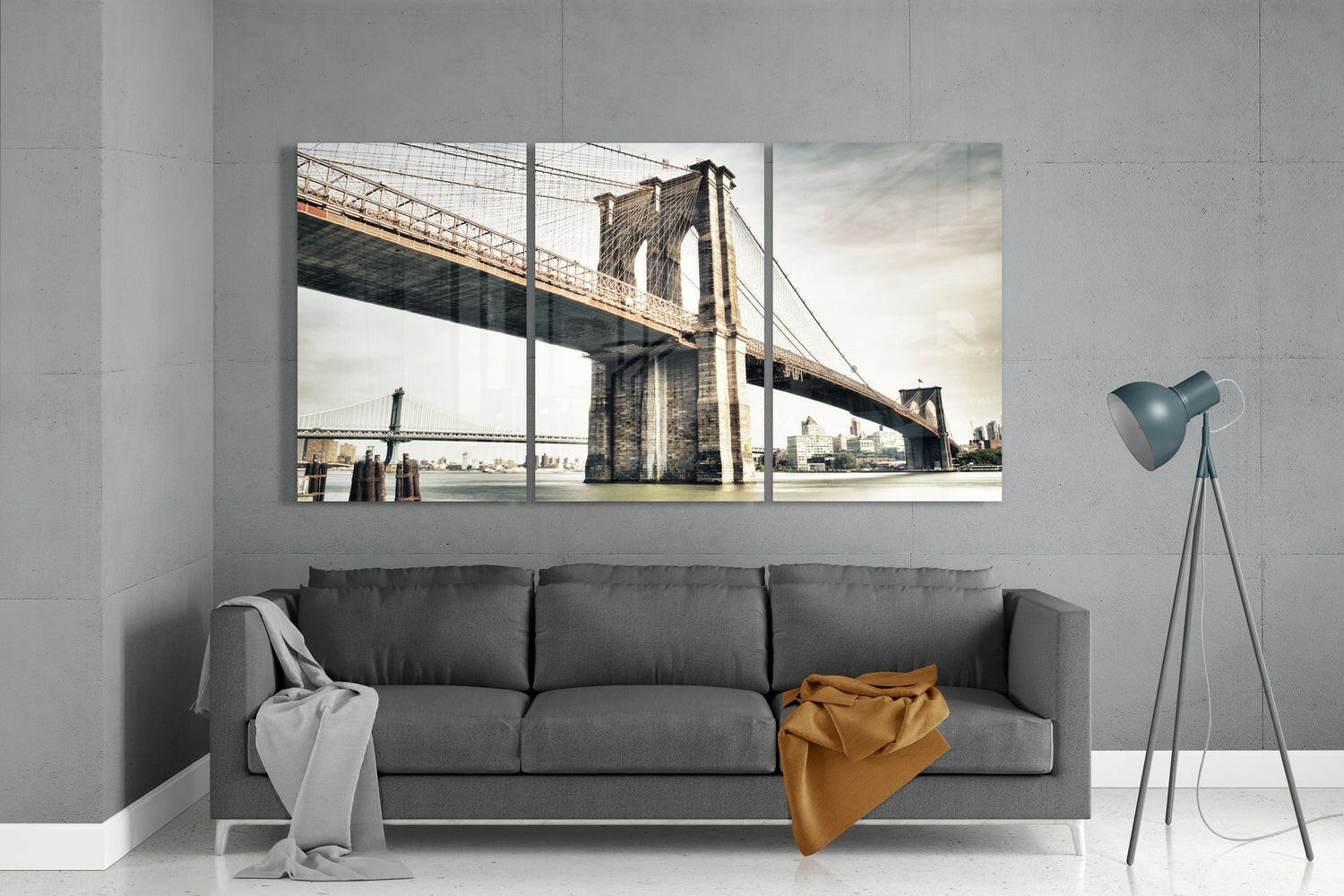 New York Mega Glass Wall Art.