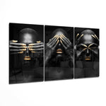 Woman Mega Glass Wall Art.