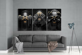 Woman Mega Glass Wall Art.