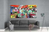 Abstract Cello Mega Glass Wall Art.