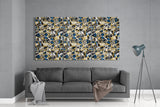 Colored Shapes Glass Wall Art | Insigne Art Design