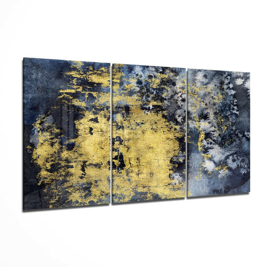 Gold Stain Mega Glass Wall Art.