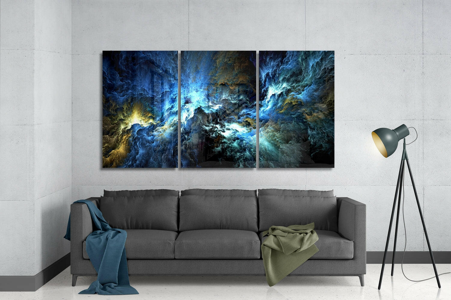 Depth Mega Glass Wall Art.