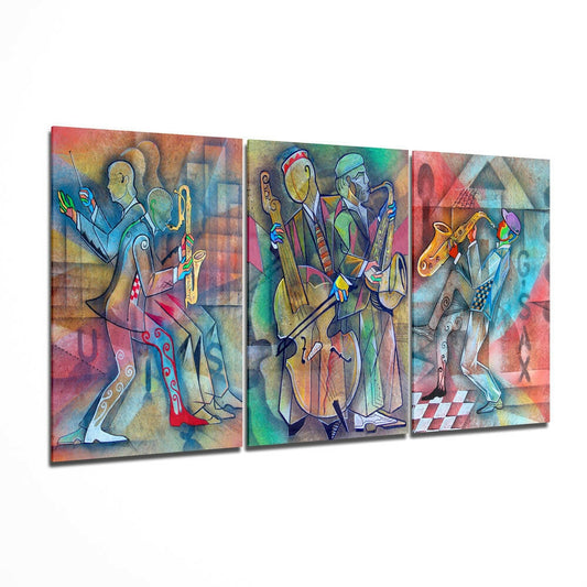 Music Glass Wall Art.