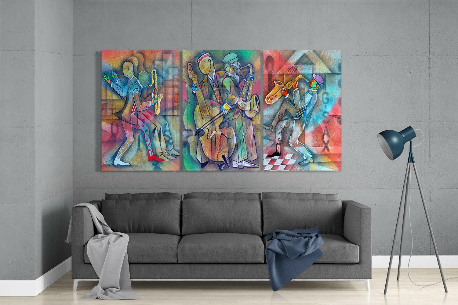 Music Glass Wall Art.