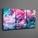 Pastel Smoke Mega Glass Wall Art | Insigne Art Design