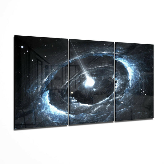 Space Mega Glass Wall Art.