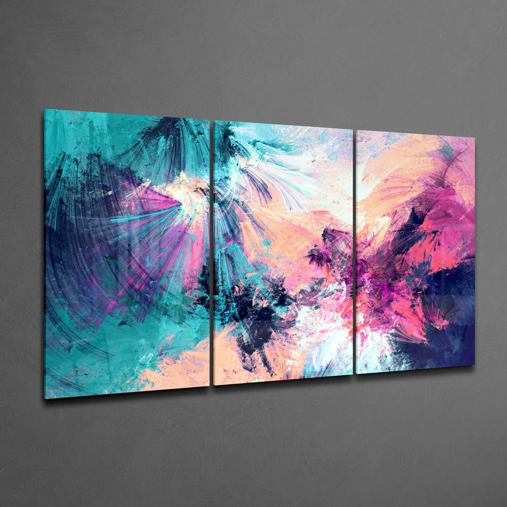 Colors Mega Glass Wall Art.