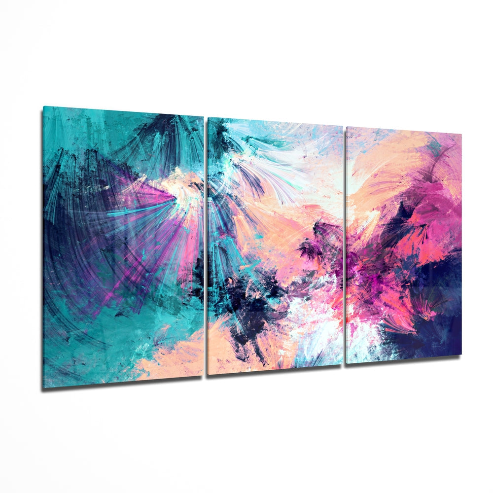 Colors Mega Glass Wall Art | Insigne Art Design