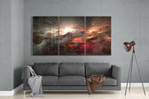 Depth Glass Wall Art.