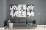 Ballerina Glass Wall Art.