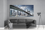 Manhattan Glass Wall Art | Insigne Art Design