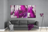 Fuchsia Glass Mega Wall Art.