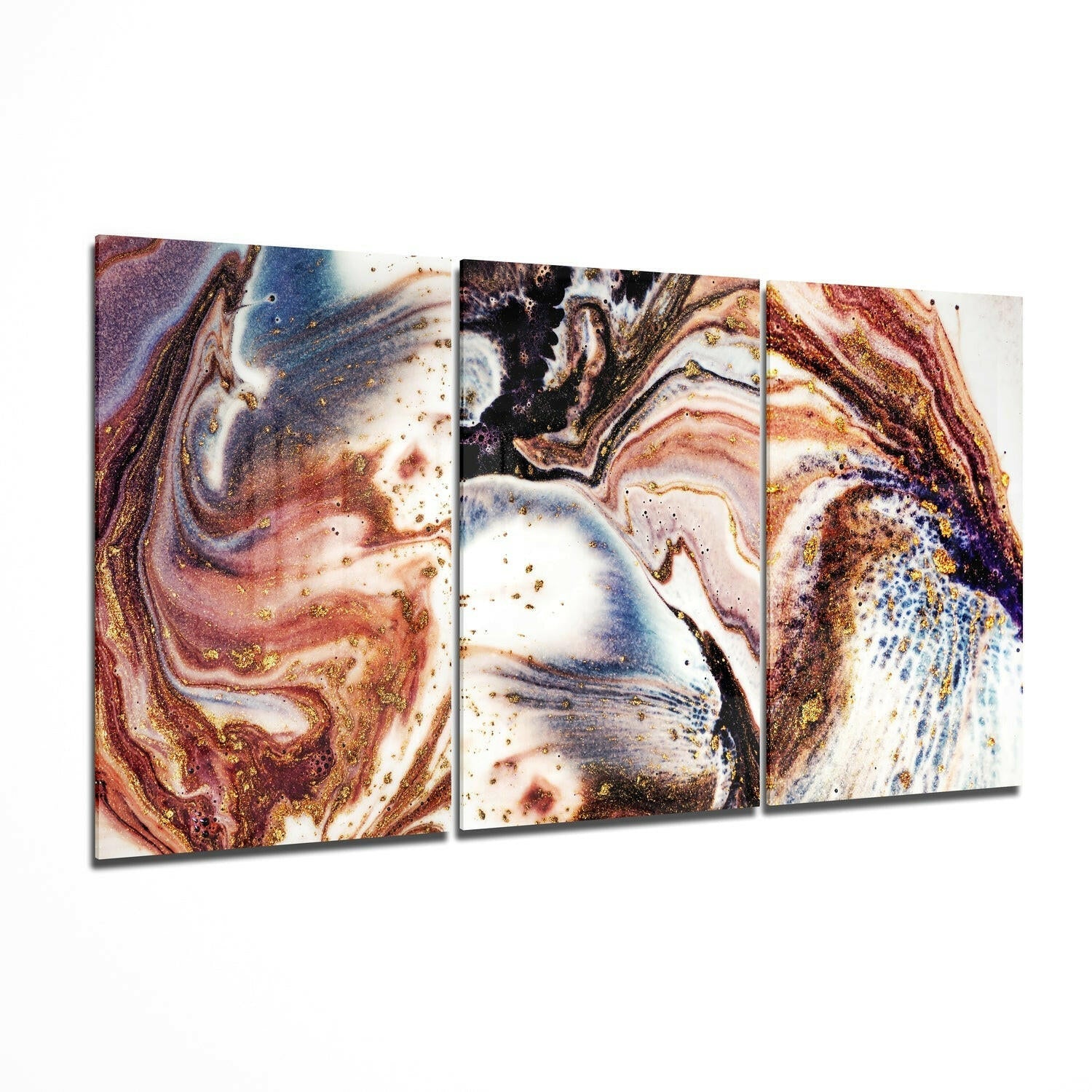 Dance of Colors Glass Wall Art