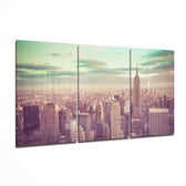 City Glass Wall Art.
