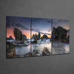 Cliffs Glass Wall Art.