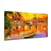 Sunset Glass Wall Art.